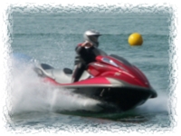Jetboot auf dem Geierswalder See
