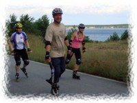 Inline-Skater am Brwalder See