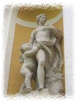 Figur am Schloss Neschwitz