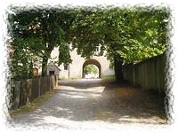 Schloss Radibor - Blick zum Marktplatz