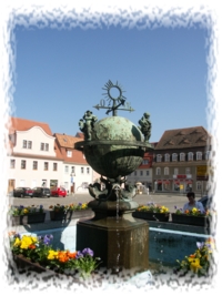 Erdachsbrunnen in Bernstadt auf dem Eigen