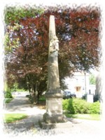 Postmeilensule am Park