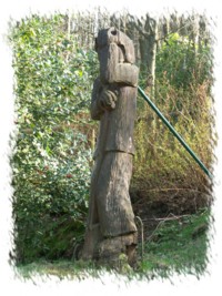 Skulptur im Park am Schlechteberg