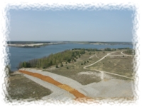 Kanal zum Sedlitzer See in der Nähe von Hoyerswerda