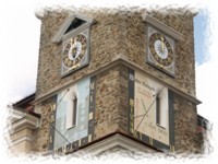Sonnenuhren am Rathausturm