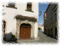 Gasse in der Altstadt von Zittau