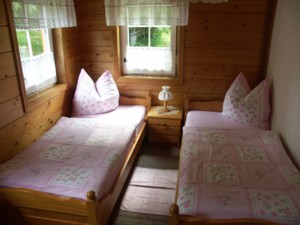 Schlafzimmer im Umgebinde