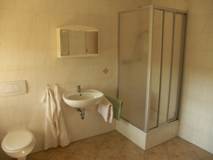 Badezimmer Ferienwohnung M�hlenhof Cannewitz