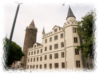 Alte Kaserne von Bautzen mit Wendischem Turm